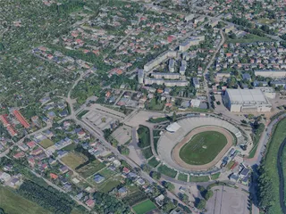 Czestochowa City, Poland (2024) 3D Model