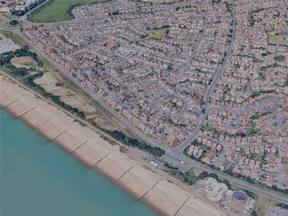 Eastbourne City, UK (2024) 3D Model