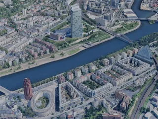 Frankfurt City, Germany (2024) 3D Model