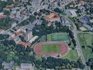 Koszalin City, Poland (2024) 3D Model