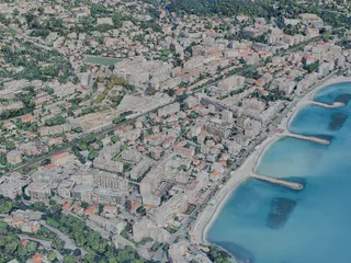 Menton City, France (2023) 3D Model