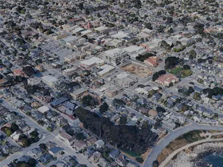 Monterey City, CA, USA (2024) 3D Model