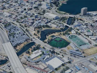 Oakland City, CA, USA (2023) 3D Model