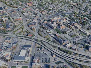 Syracuse City, NY, USA (2024) 3D Model