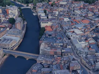 York City, UK (2024) 3D Model