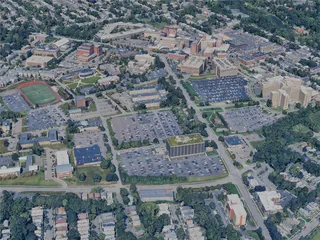 Albany City, NY, USA (2024) 3D Model