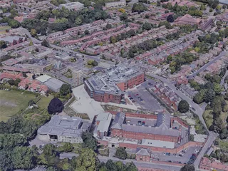 Canterbury City, UK (2022) 3D Model