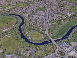 Carlisle City, UK (2023) 3D Model