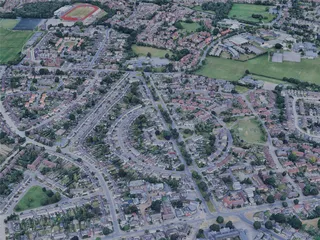 Chelmsford City, UK (2024) 3D Model