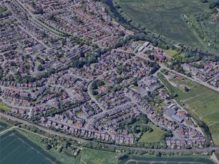 Hereford City, UK (2023) 3D Model