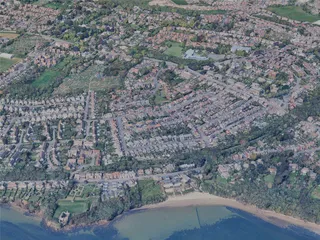 Weymouth City, UK (2024) 3D Model