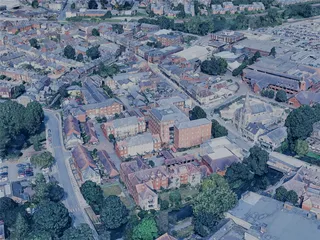 Salisbury City, UK (2024) 3D Model