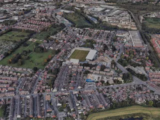 Wakefield City, UK (2023) 3D Model