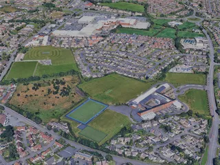 Bangor City, UK (2024) 3D Model