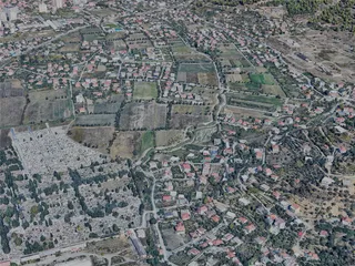 Elbasan City, Albania (2024) 3D Model