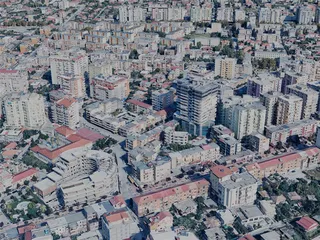 Fier City, Albania (2024) 3D Model