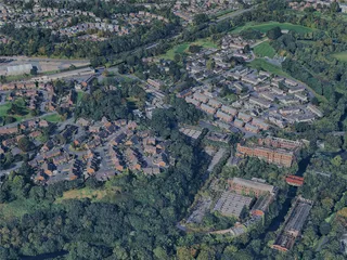 Lisburn City, UK (2024) 3D Model