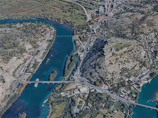 Shkoder City, Albania (2024) 3D Model