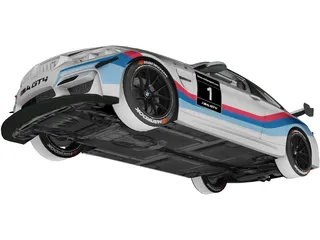 BMW M4 GT4 (2018) 3D Model