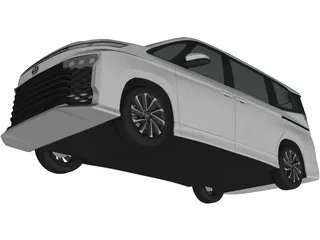 Toyota Voxy S-Z (2022) 3D Model