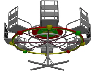 Carousel 3D Model