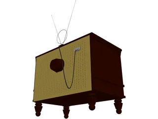 Television 3D Model