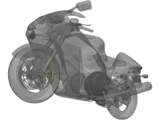 Suzuki Hayabusa 3D Model