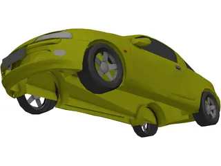 Opel tigra twintop 3D - TurboSquid 1168551