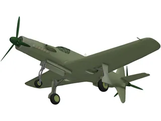 Dornier Do 335 Pfeil 3D Model