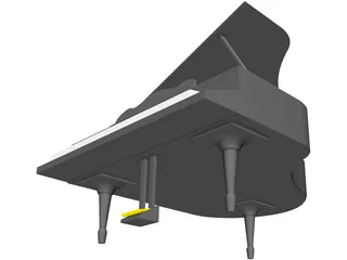 Grand Piano 3D Model