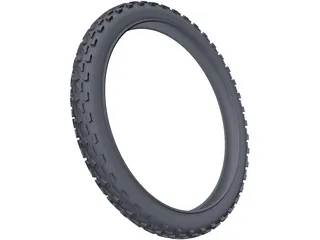 Tyre Bicycle 3D Model