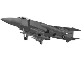 Hawker Siddeley P.1154 Royal Navy 3D Model