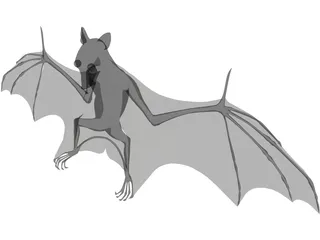 Bat 3D Model