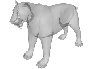 Tiger 3D Model - 3DCADBrowser