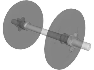 Dumbell 3D Model