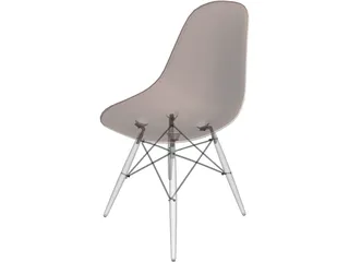 Eames DSW Chair 3D Model