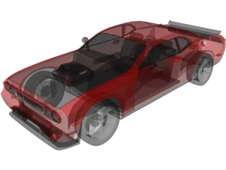 Dodge Challenger SRT10 3D Model