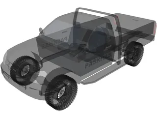 Isuzu D-Max (2006) 3D Model