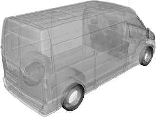 Renault Master (2017) 3D Model