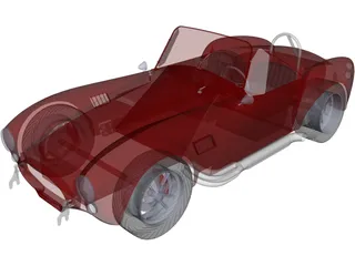 Shelby AC Cobra 3D Model