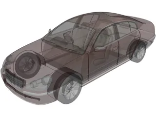 Infiniti Q45 (2002) 3D Model