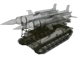 SA-4 Ganef 3D Model