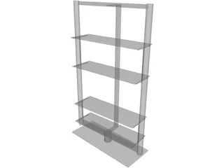 TV Stand 3D Model