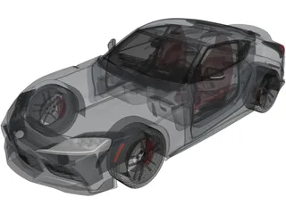 Toyota Supra (2020) 3D Model