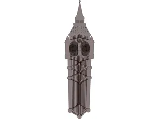 Big Ben 3D Model