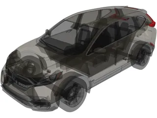 Honda CR-V LX (2021) 3D Model