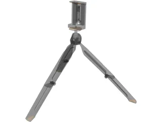 Smartphone Tripod 3D Model