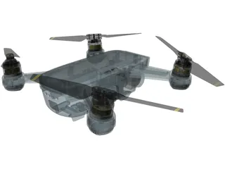 DJI Spark 3D Model