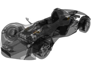 BAC Mono (2020) 3D Model