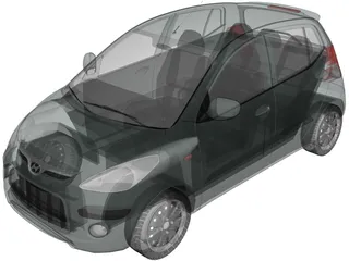 Hyundai i10 (2009) 3D Model